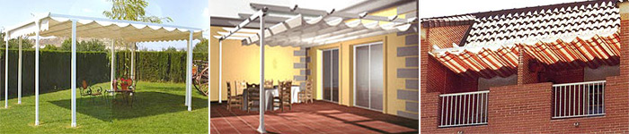 Toldos y Pergolas. Fabricación, montaje e instalación de pérgolas en Madrid y Toledo.